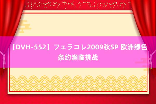 【DVH-552】フェラコレ2009秋SP 欧洲绿色条约濒临挑战