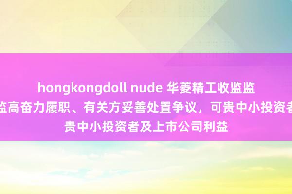 hongkongdoll nude 华菱精工收监监使命函：督促董监高奋力履职、有关方妥善处置争议，可贵中小投资者及上市公司利益