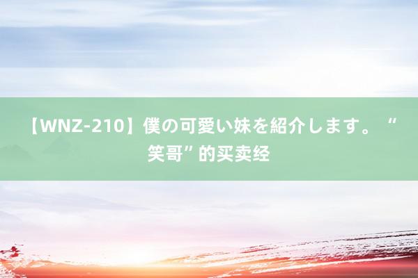 【WNZ-210】僕の可愛い妹を紹介します。 “笑哥”的买卖经