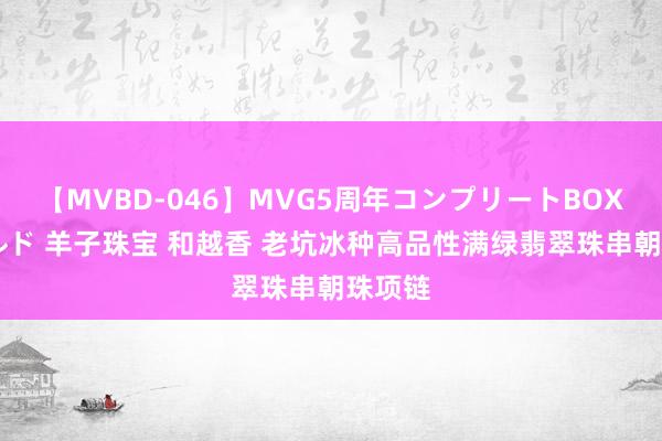 【MVBD-046】MVG5周年コンプリートBOX ゴールド 羊子珠宝 和越香 老坑冰种高品性满绿翡翠珠串朝珠项链